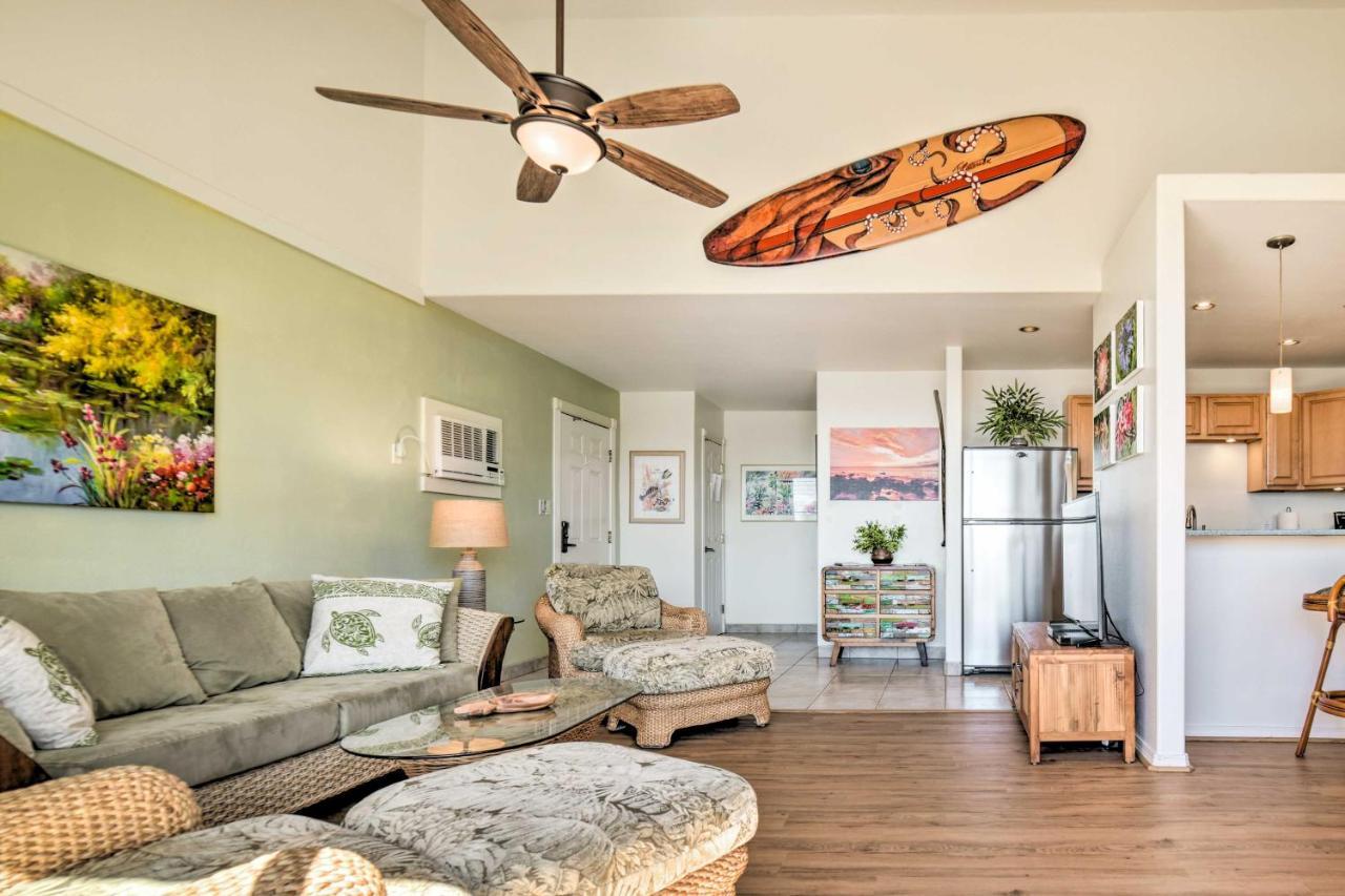 Kihei Oceanside Escape With Balcony - Steps To Beach Екстер'єр фото