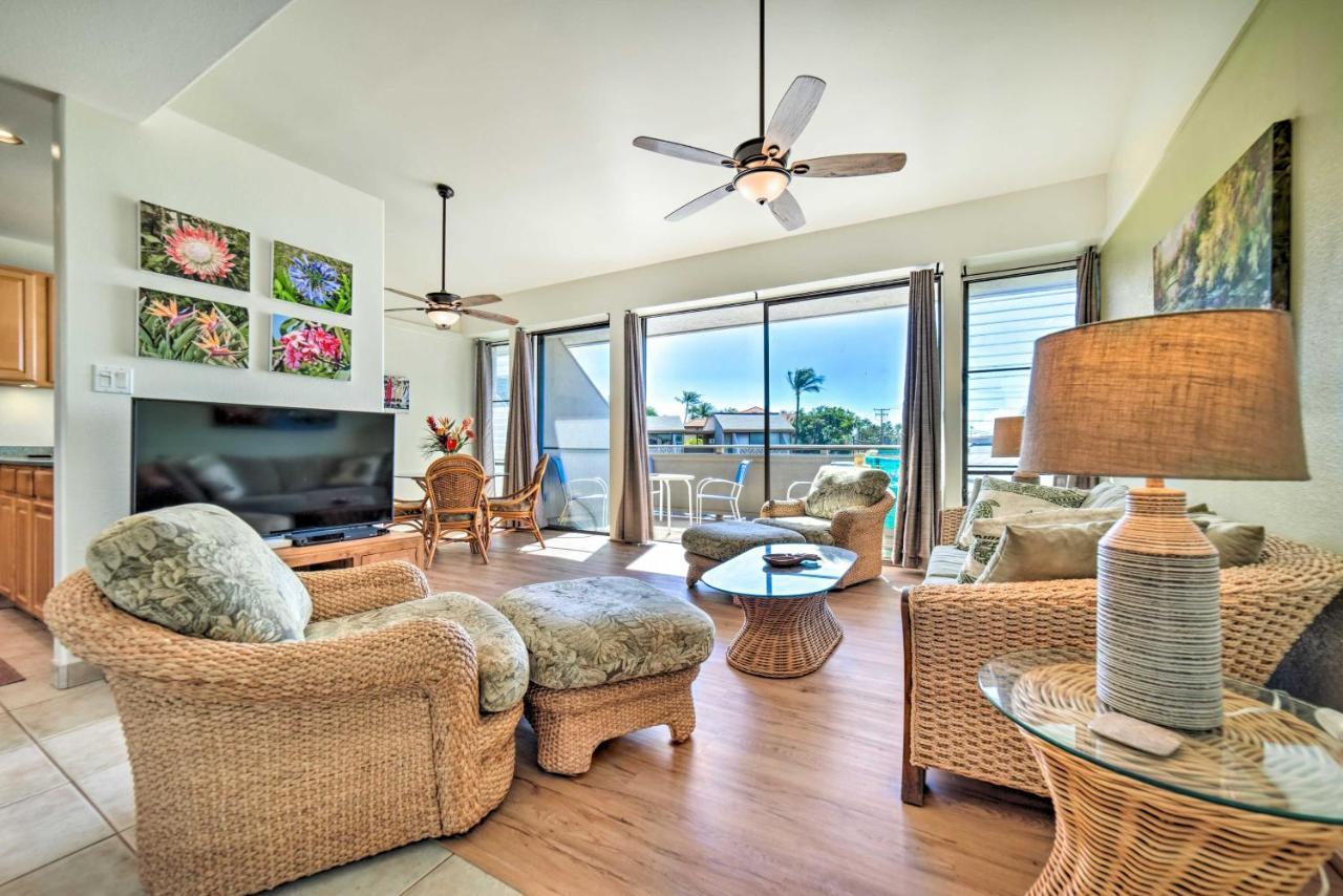 Kihei Oceanside Escape With Balcony - Steps To Beach Екстер'єр фото